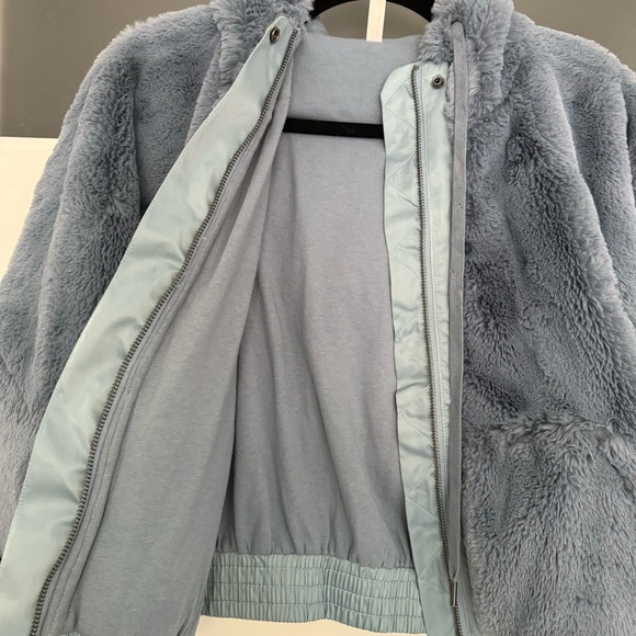 Free People Love It Faux Fur Hooded Jacket - Picture 9 of 10